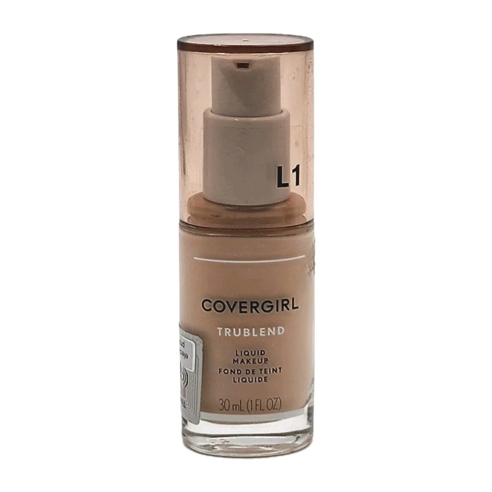 CoverGirl TruBlend Liquid Makeup Ivory Foundation L1 1 Fl Oz New